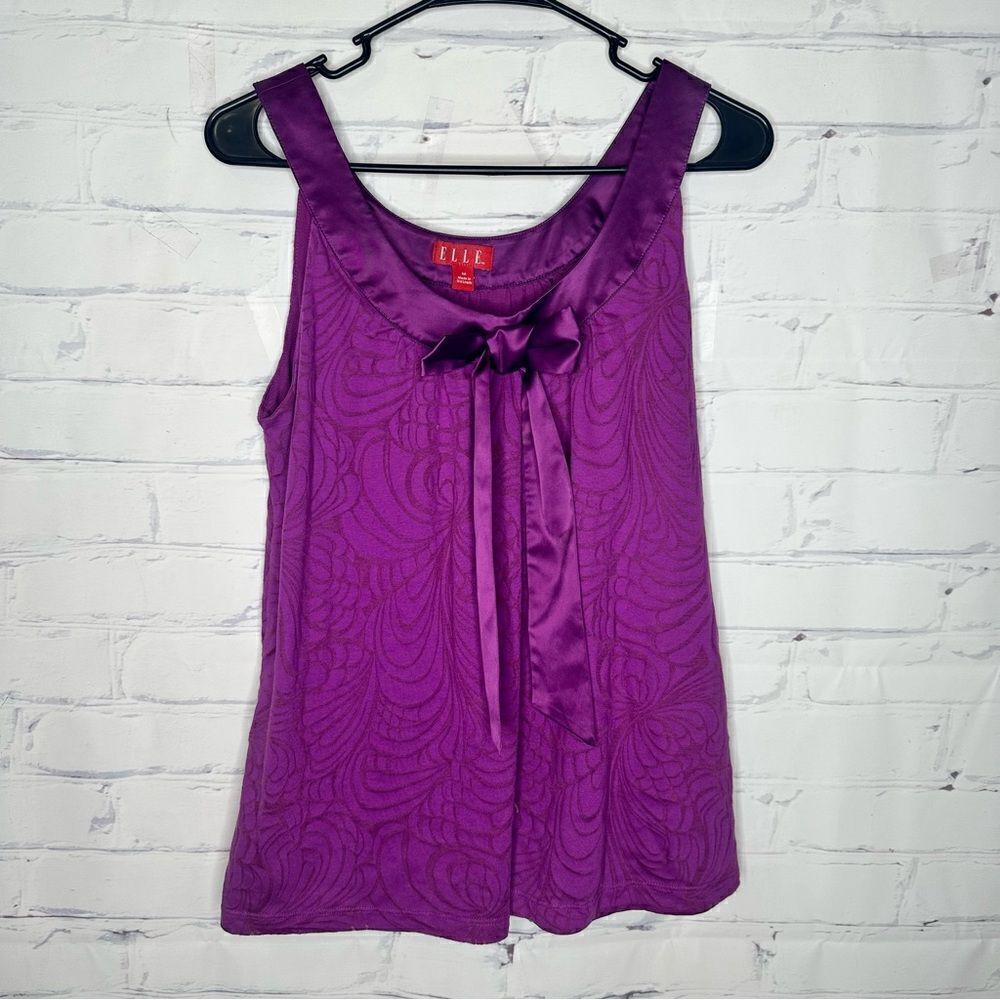 Elle‎ medium purple top